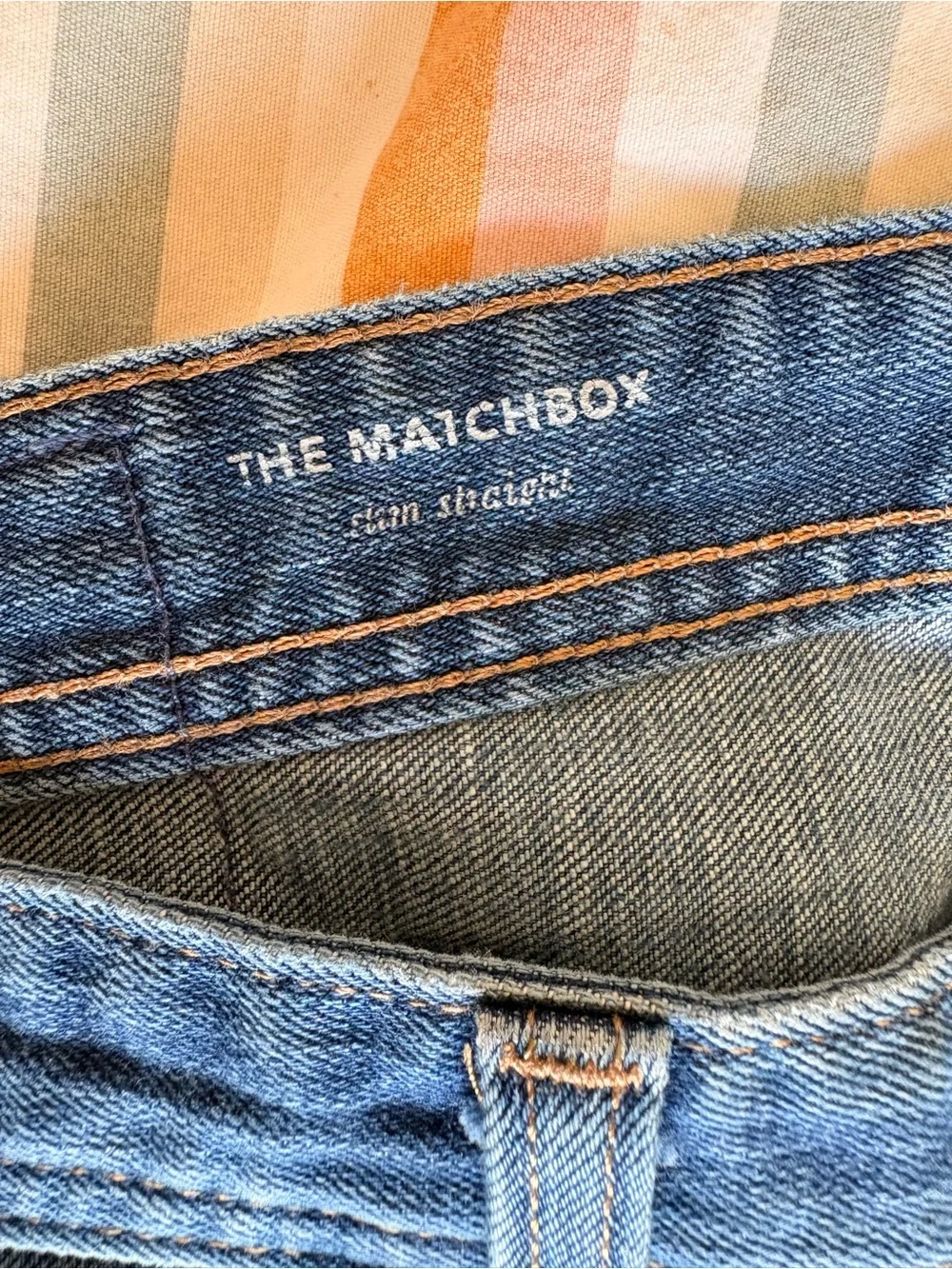 AG Adriano Goldschmied Matchbox Jeans 32 Distressed Slim Straight
